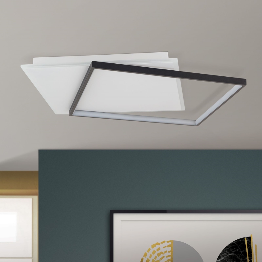 LED loftlampe dæmpbar EMANUEL LED/50W/230V hvid/sort