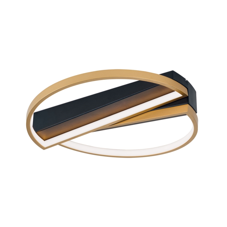 LED Dæmpbar loftlampe OLGA LED/28W/230V guld/sort