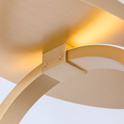 LED loftlampe dæmpbar CIRCUS LED/30W/230V guldfarvet