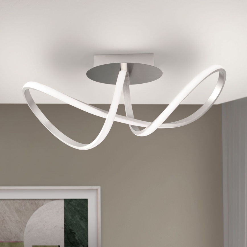 LED loftlampe dæmpbar CIRCUS LED/30W/230V mat krom