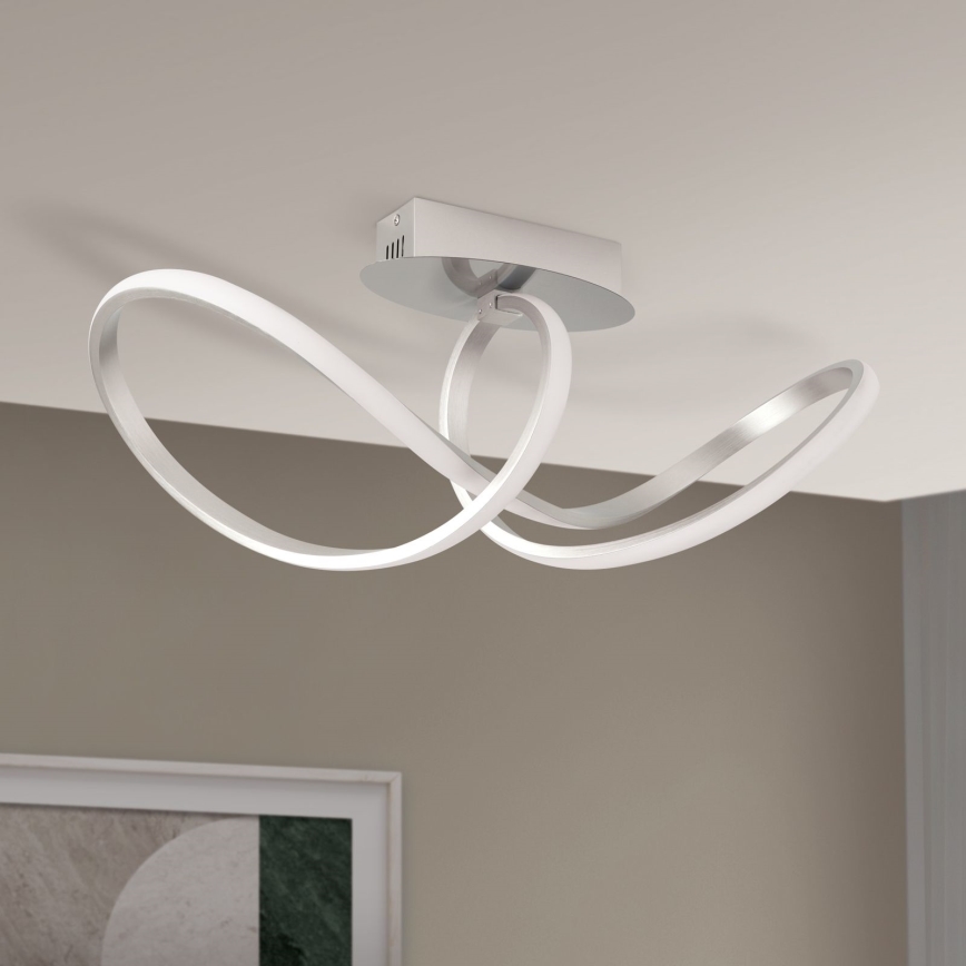 LED loftlampe dæmpbar CIRCUS LED/30W/230V mat krom