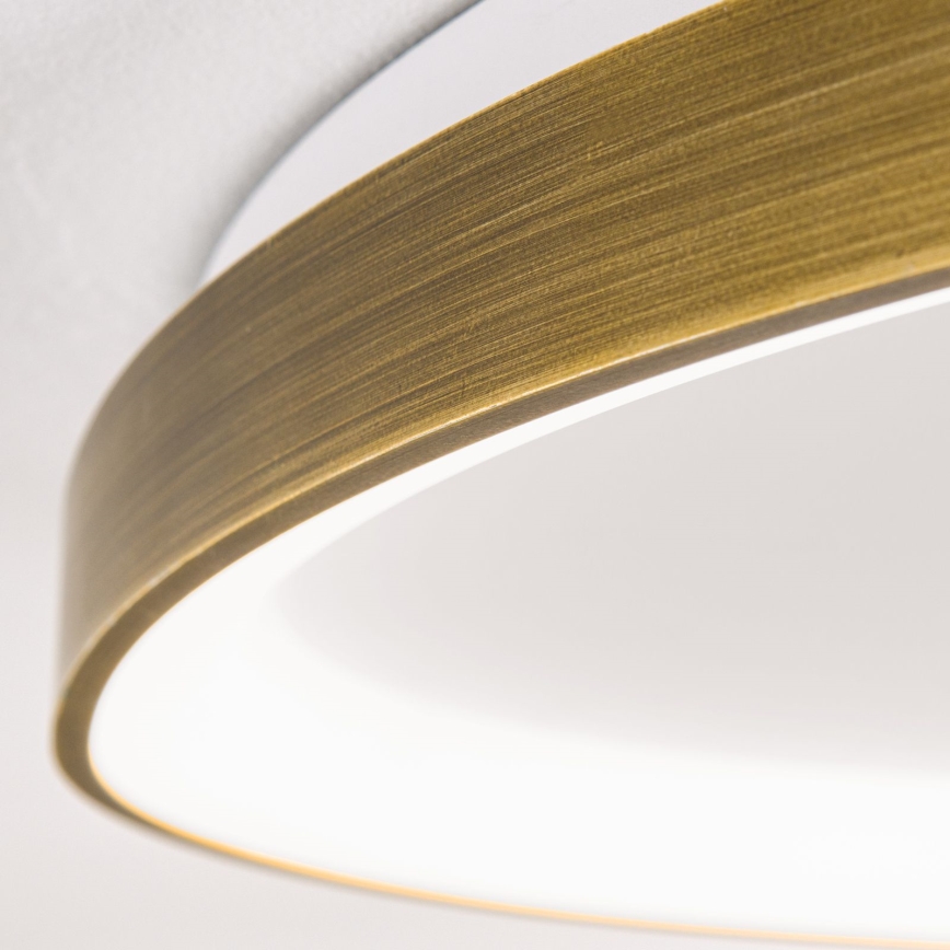 LED loftlampe CHARLIE LED/48W/230V diameter 65 cm guldfarvet