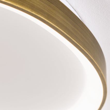 LED loftlampe CHARLIE LED/48W/230V diameter 65 cm guldfarvet