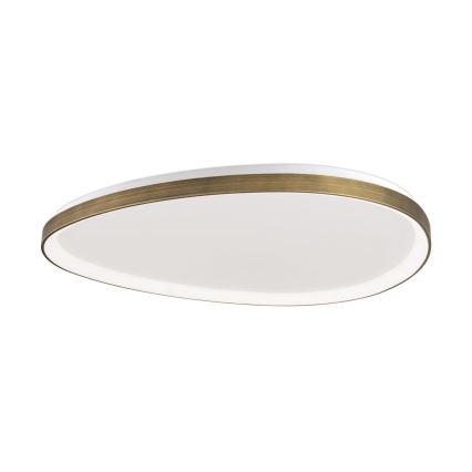 LED loftlampe CHARLIE LED/72W/230V diameter 80 cm guldfarvet