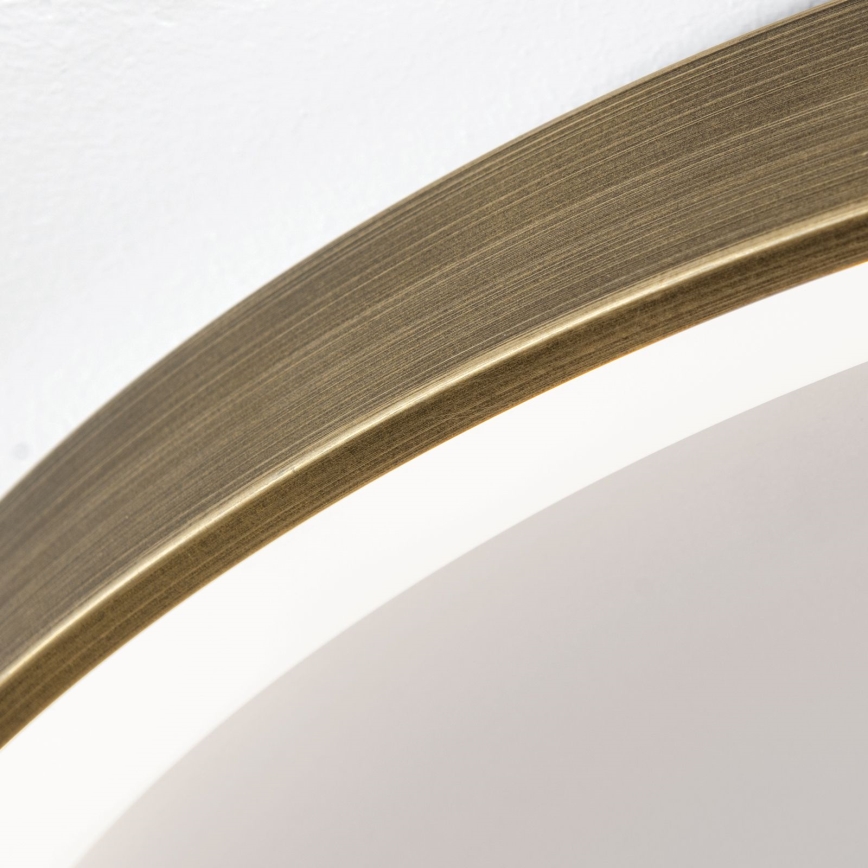 LED loftlampe CHARLIE LED/72W/230V diameter 80 cm guldfarvet