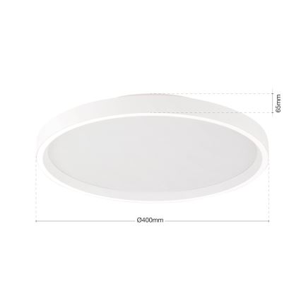 LED loftlampe dæmpbar MASCA LED/36W/230V 2700/3350/4000K diameter 40 cm hvid