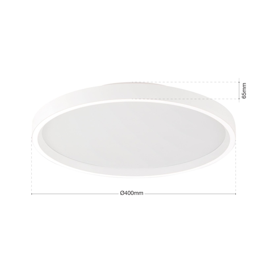 LED loftlampe dæmpbar MASCA LED/36W/230V 2700/3350/4000K diameter 40 cm hvid