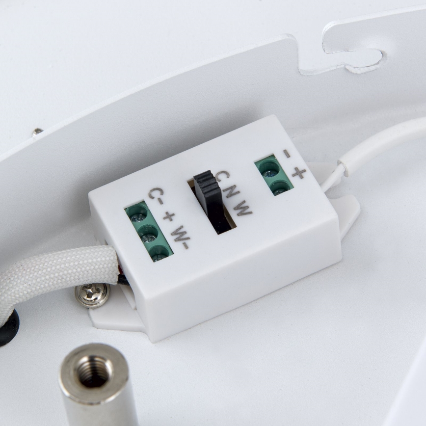LED Dæmpbar loftlampe MASCA LED/47W/230V 2700/3350/4000K Ø 60 cm sort