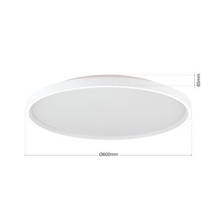 LED loftlampe dæmpbar MASCA LED/47W/230V 2700/3350/4000K diameter 60 cm hvid