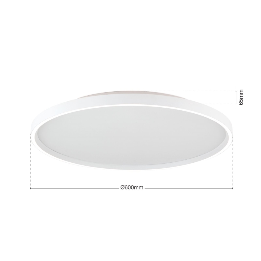 LED loftlampe dæmpbar MASCA LED/47W/230V 2700/3350/4000K diameter 60 cm hvid