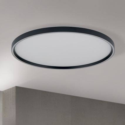 LED loftlampe dæmpbar MASCA LED/47W/230V 2700/3350/4000K diameter 60 cm sort