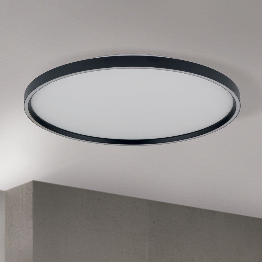 LED loftlampe dæmpbar MASCA LED/47W/230V 2700/3350/4000K diameter 60 cm sort
