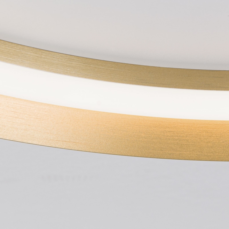 LED loftlampe dæmpbar MANTA LED/38W/230V 2700/3000/4000K diameter 45 cm guldfarvet