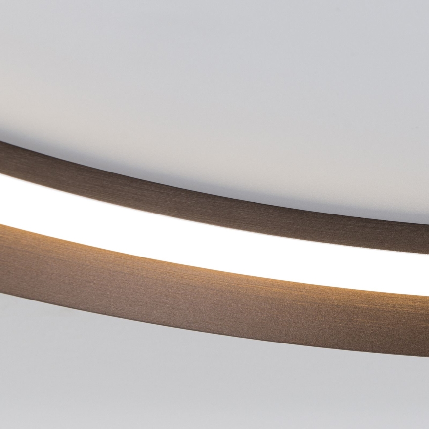 LED loftlampe dæmpbar MANTA LED/38W/230V 2700/3000/4000K diameter 45 cm brun