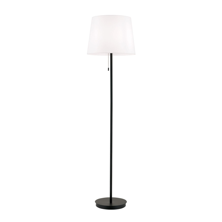 Gulvlampe LUDWIG 1xE27/40W/230V hvid/sort