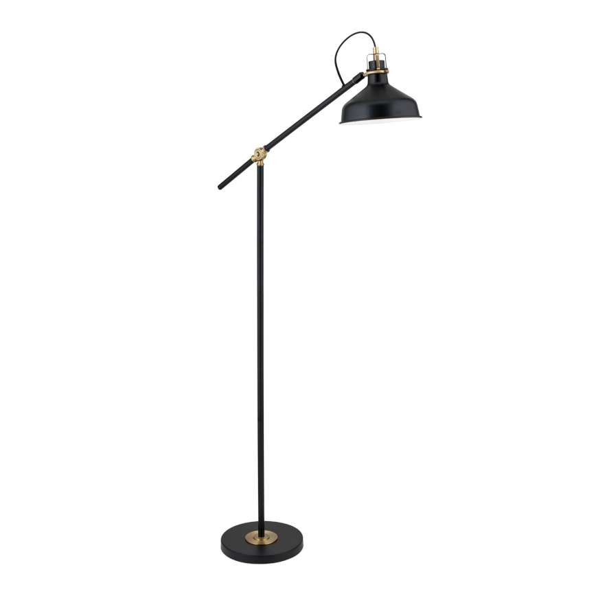 Gulvlampe SCHILLER 1xE27/40W/230V sort/bronze
