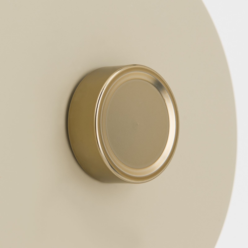 Dæmpbar fleksibel væglampe DOTTY 1xGU10/10W/230V beige/sort