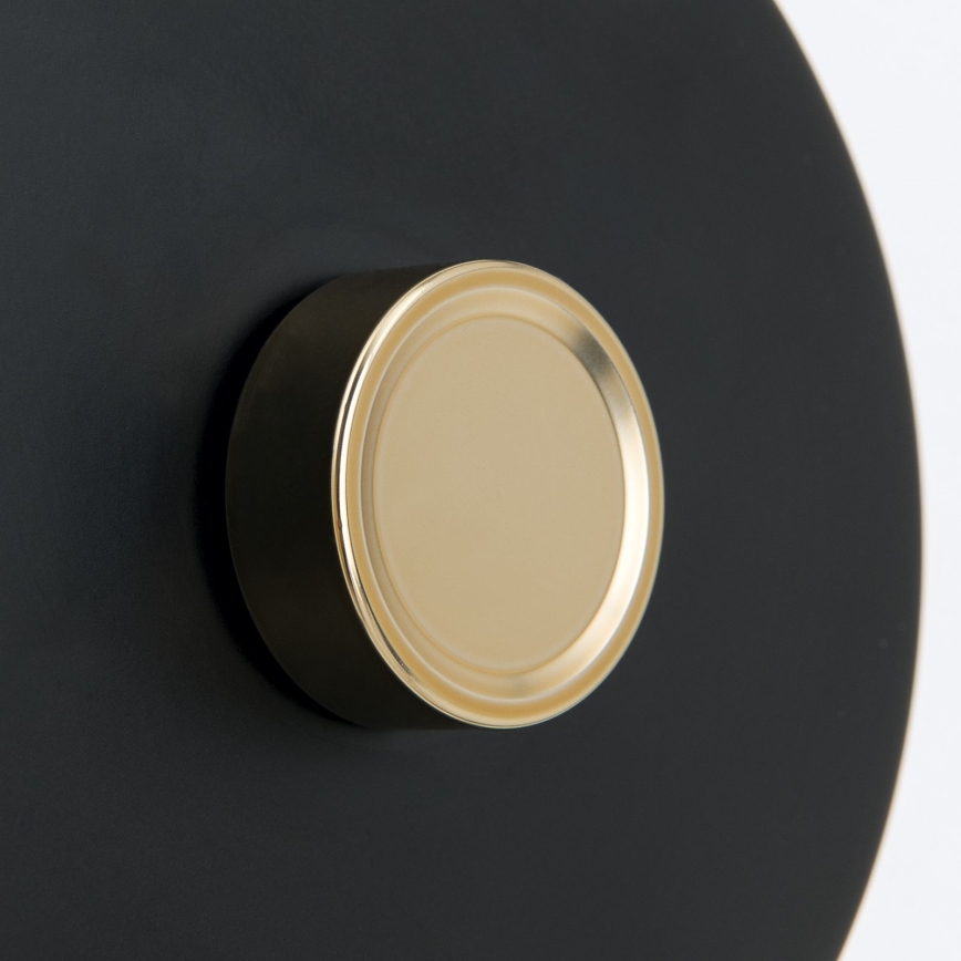 Dæmpbar fleksibel væglampe DOTTY 1xGU10/10W/230V sort/messing