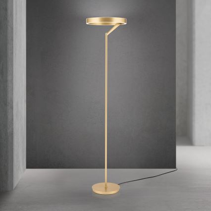 LED-dæmpbar gulvlampe KOLK LED/40W/230V 2700/4000K guld