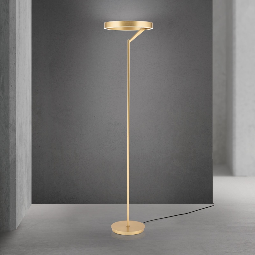 LED-dæmpbar gulvlampe KOLK LED/40W/230V 2700/4000K guld