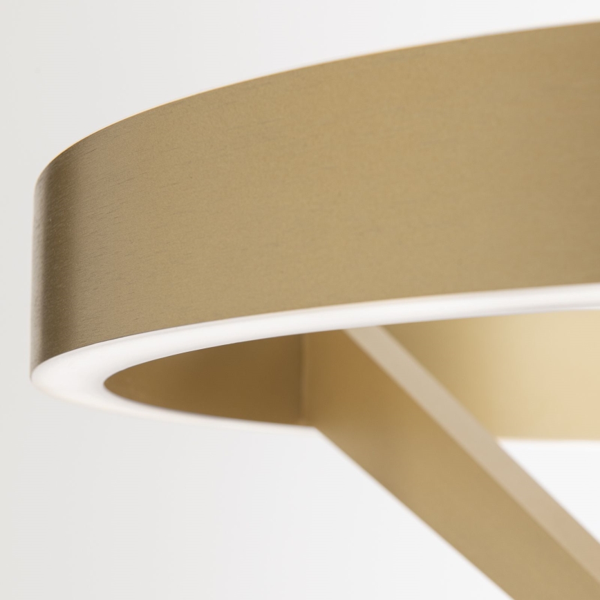 LED-dæmpbar gulvlampe KOLK LED/40W/230V 2700/4000K guld