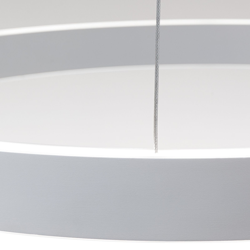 Orion - LED dæmpbar pendel på wire KOLK LED/60W/230V 2700/3000/4000K Ø 60 cm hvid