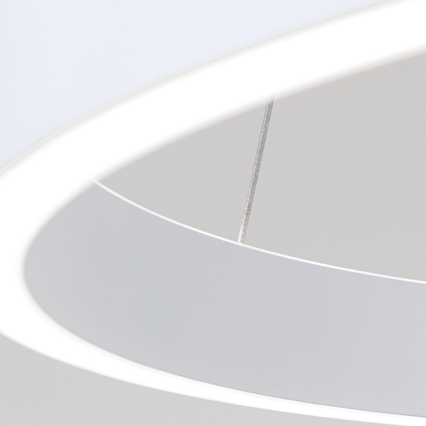 Orion - LED dæmpbar pendel på wire KOLK LED/60W/230V 2700/3000/4000K Ø 60 cm hvid