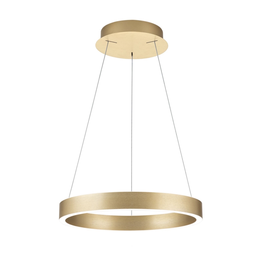 Orion - dæmpbar LED-pendel på wire KOLK LED/40W/230V 2700/3000/4000K Ø 40 cm guld