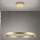 Orion - dæmpbar LED-pendel på wire KOLK LED/80W/230V 2700/3000/4000K Ø 80 cm, guld