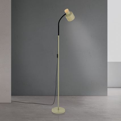 Gulvlampe GILI 1xE27/40W/230V grøn