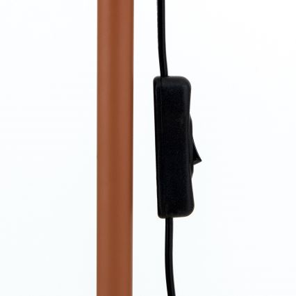 Gulvlampe GILI 1xE27/40W/230V teglrød