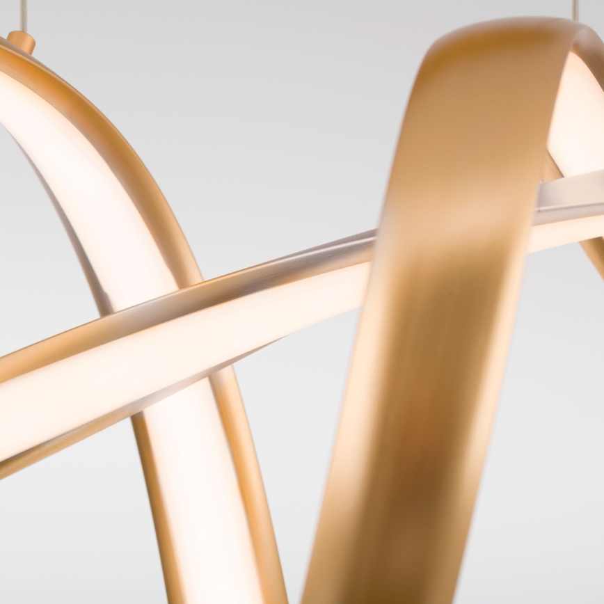 LED dæmpbar loftlampe på kabel CIRCUS LED/36W/230V guld