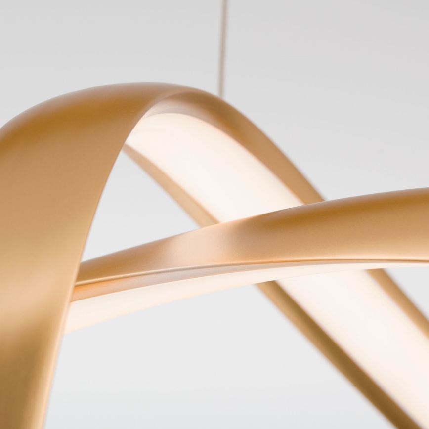 LED dæmpbar loftlampe på kabel CIRCUS LED/36W/230V guld