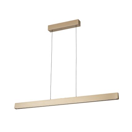 LED pendel dæmpbar TARA LED/44W/230V 2700/3800/4500/5700K guldfarvet