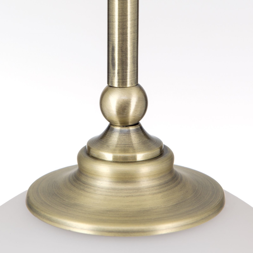 Pendel OLD LAMP 1xE27/40W/230V hvid/messing