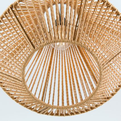 Pendel JUNGLE 1xE27/40W/230V diameter 31 cm hemp