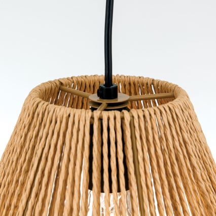 Pendel JUNGLE 1xE27/40W/230V diameter 31 cm hemp