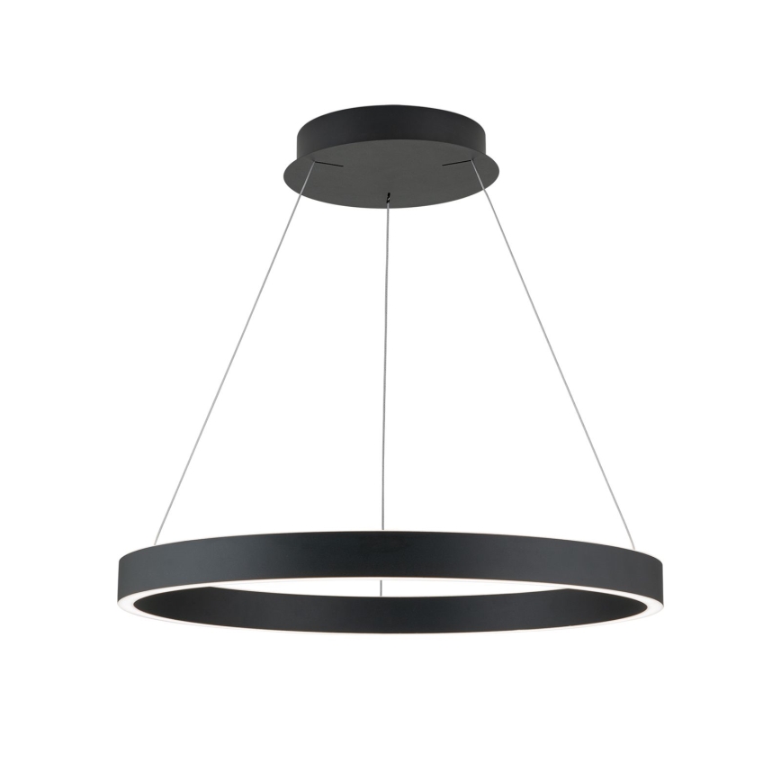 dæmpbar LED-pendel på kabel KOLK LED/60W/230V 2700/3000/4000K Ø 60 cm sort