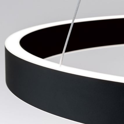 dæmpbar LED-pendel på kabel KOLK LED/60W/230V 2700/3000/4000K Ø 60 cm sort