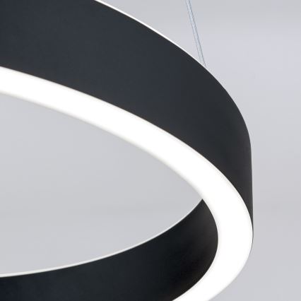 LED dæmpbar pendel på kabel KOLK LED/40W/230V 2700/3000/4000K Ø 40 cm sort