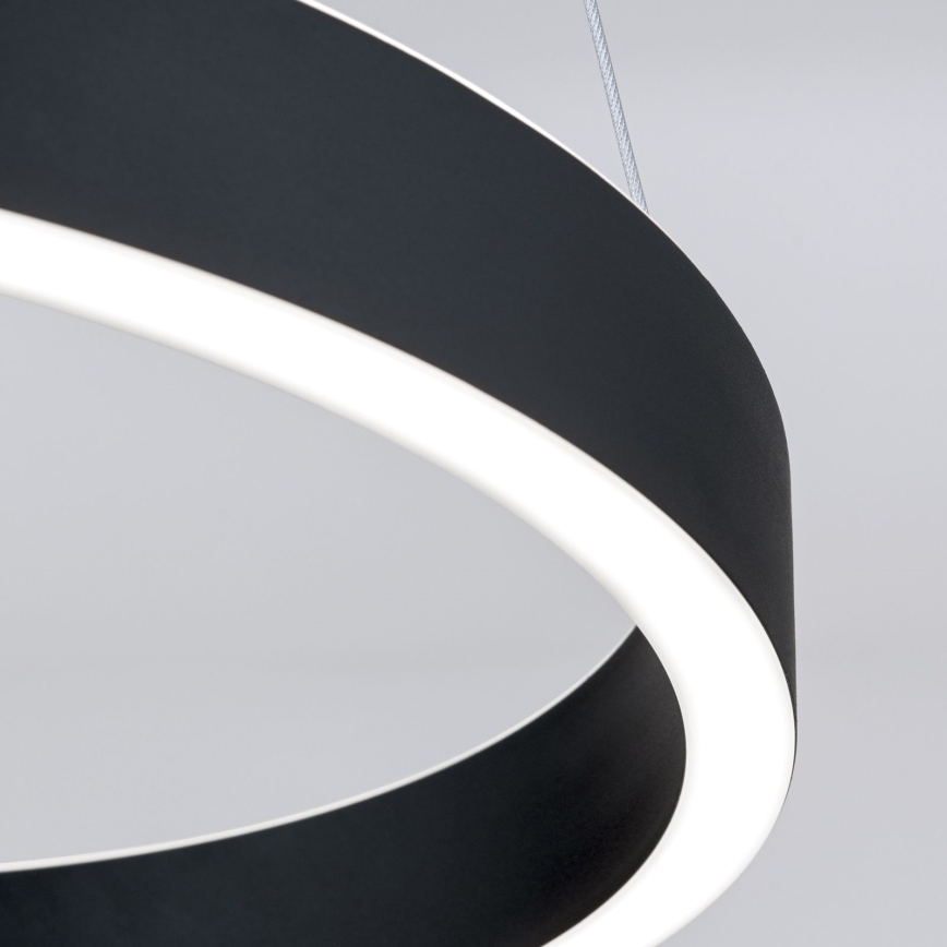 LED dæmpbar pendel på kabel KOLK LED/40W/230V 2700/3000/4000K Ø 40 cm sort