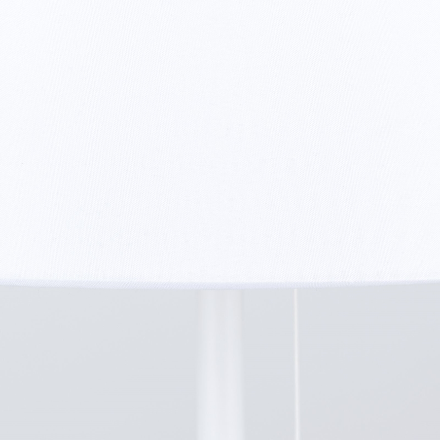 Bordlampe med USB-port LUDWIG 1xE27/40W/230V 50 cm hvid