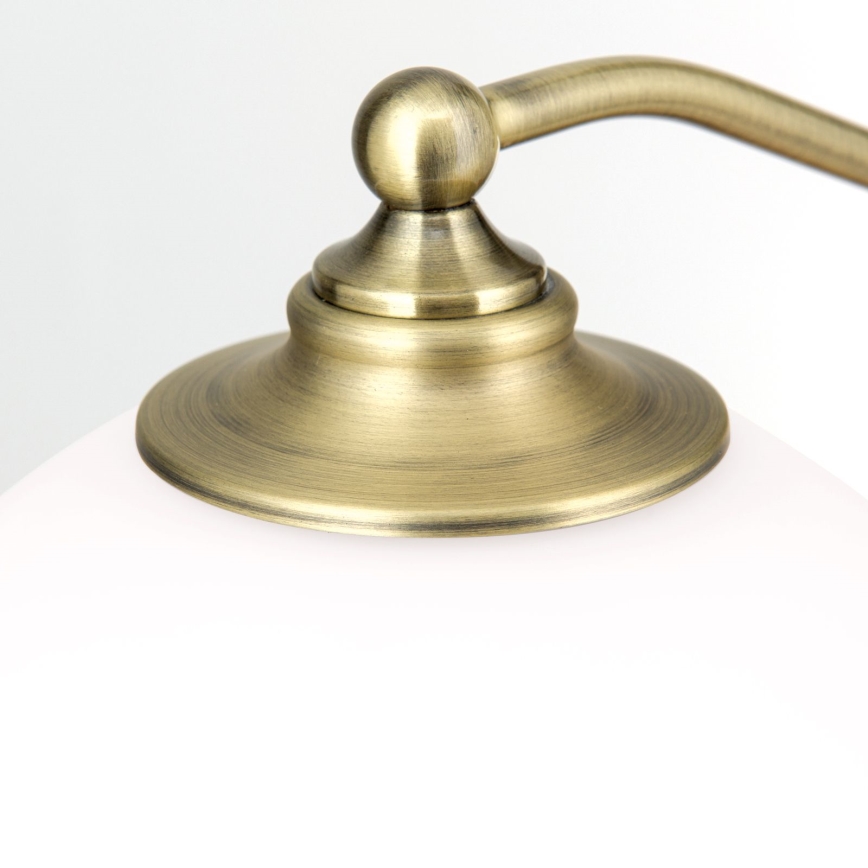 Bordlampe OLD LAMP 1xE27/40W/230V 65 cm hvid/messing
