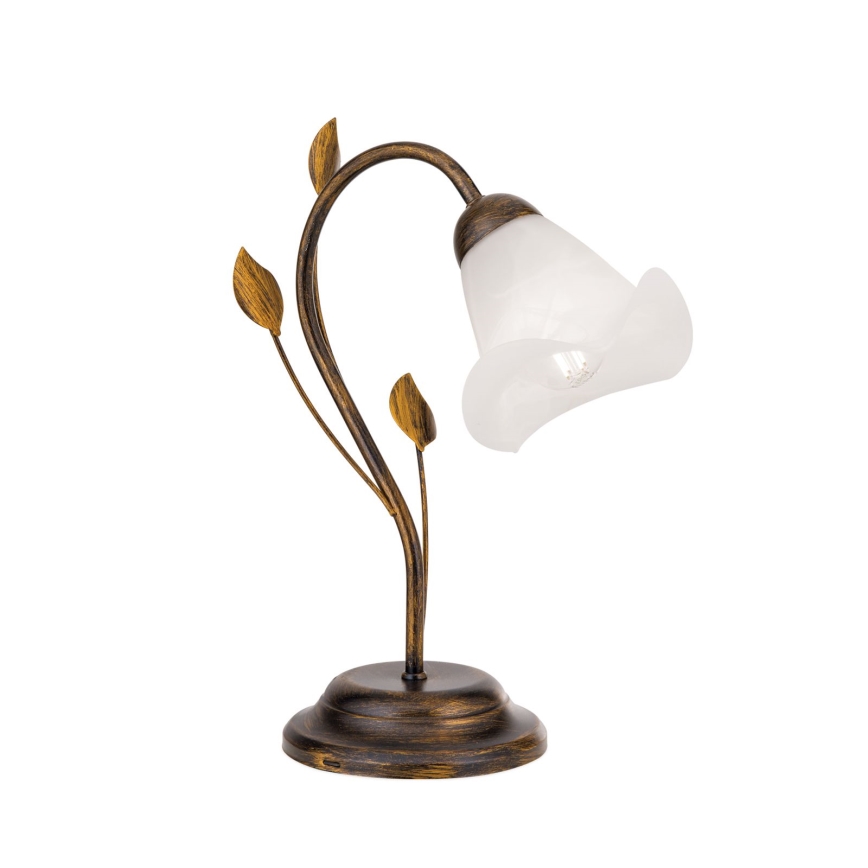 Bordlampe SISI 1xE14/40W/230V bronze/patina