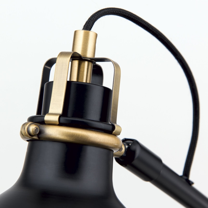 Bordlampe SCHILLER 1xE27/40W/230V sort/bronze