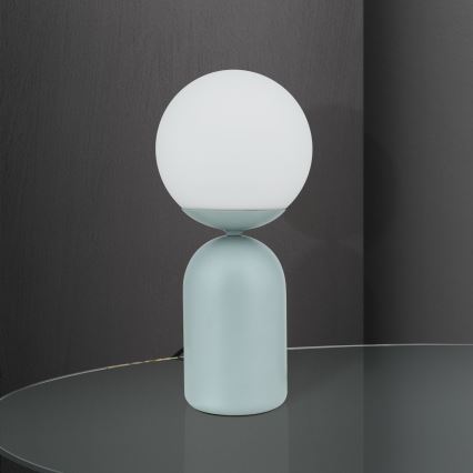 Bordlampe STANLEY 1xE14/25W/230V keramik/mintgrøn