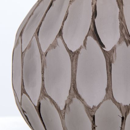 Bordlampe PINIA 1xE14/25W/230V keramik beige/grå