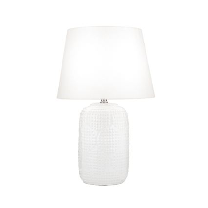 Bordlampe CORAL 1xE27/40W/230V keramik/hvid