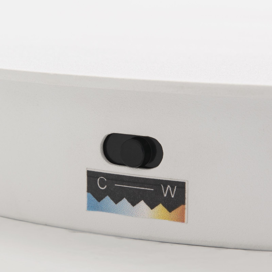 Dæmpbar LED-gulvlampe KOLK LED/40W/230V 2700/4000K hvid