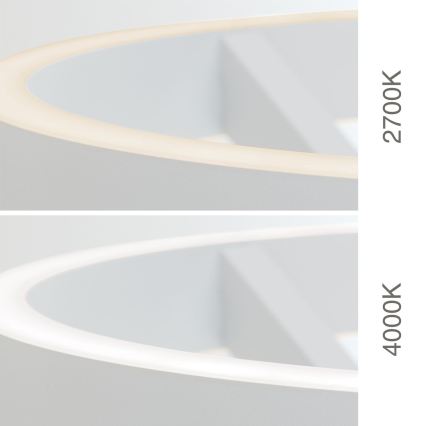 Dæmpbar LED-gulvlampe KOLK LED/40W/230V 2700/4000K hvid